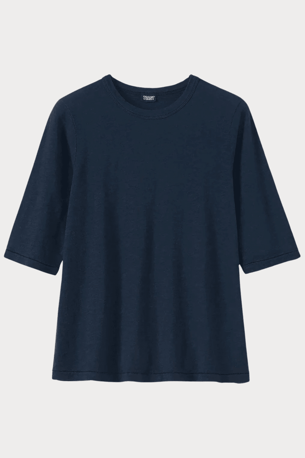 Toast | Cleo Garment Dyed Organic Cotton Tee In Indigo - SHOP YUCCA Shirts & Tops TOAST - YUCCA 