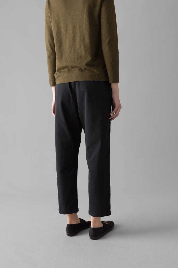 TOAST | Gabi Cotton Pull On Pants In Soft Black - SHOP YUCCA Pants TOAST - YUCCA 