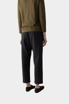 TOAST | Gabi Cotton Pull On Pants In Soft Black - SHOP YUCCA Pants TOAST - YUCCA 