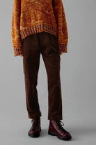 Toast | Gabi Organic Cord Pull On Pants In Chestnut - SHOP YUCCA Pants TOAST - YUCCA 