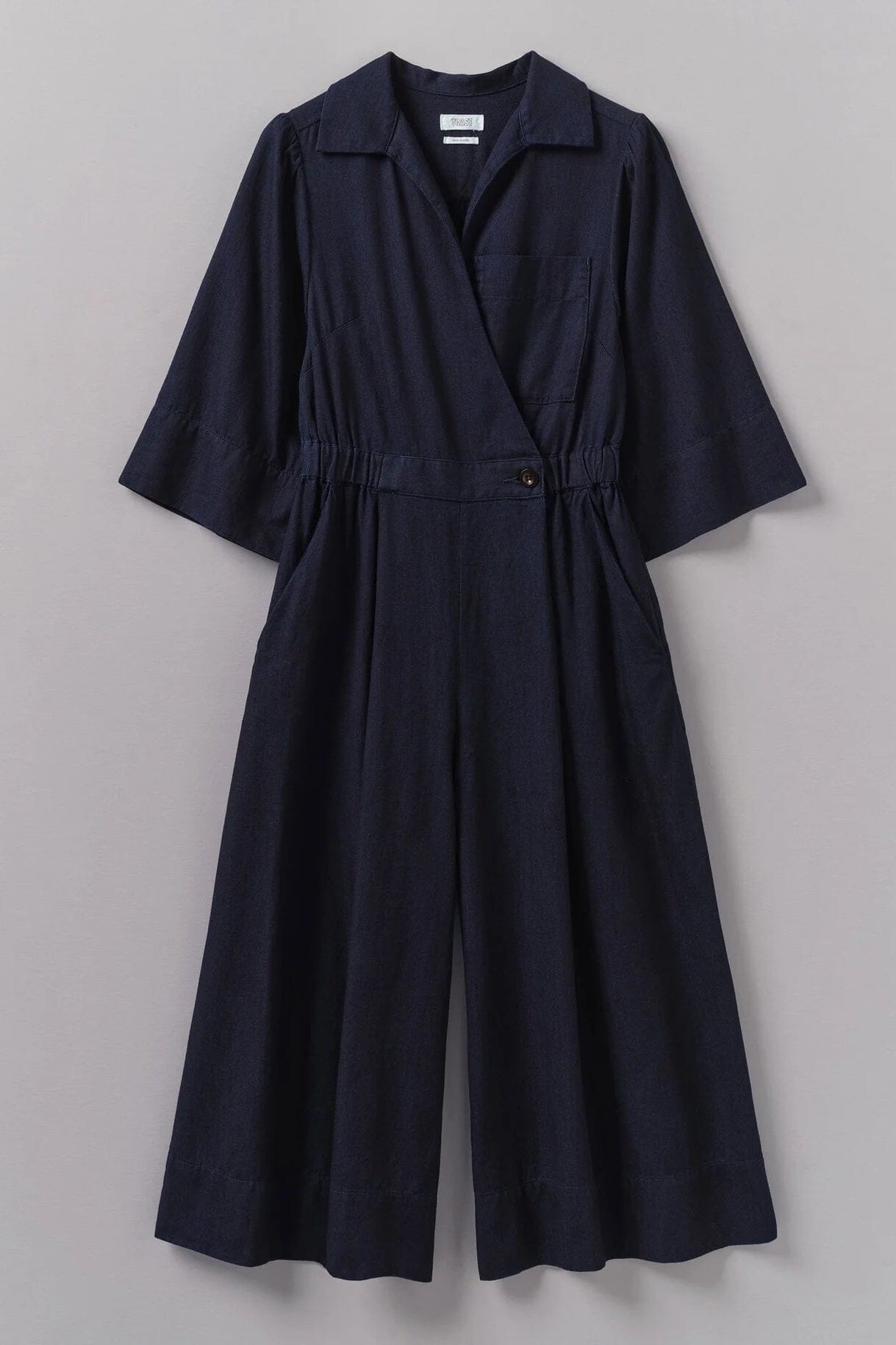 TOAST | Indigo Twill Culotte Jumpsuit - SHOP YUCCA Jumpsuits & Rompers TOAST - YUCCA 