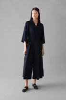 TOAST | Indigo Twill Culotte Jumpsuit - SHOP YUCCA Jumpsuits & Rompers TOAST - YUCCA 