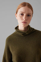 TOAST | Roll Neck Cashmere Sweater In Olive - SHOP YUCCA Sweater TOAST - YUCCA 