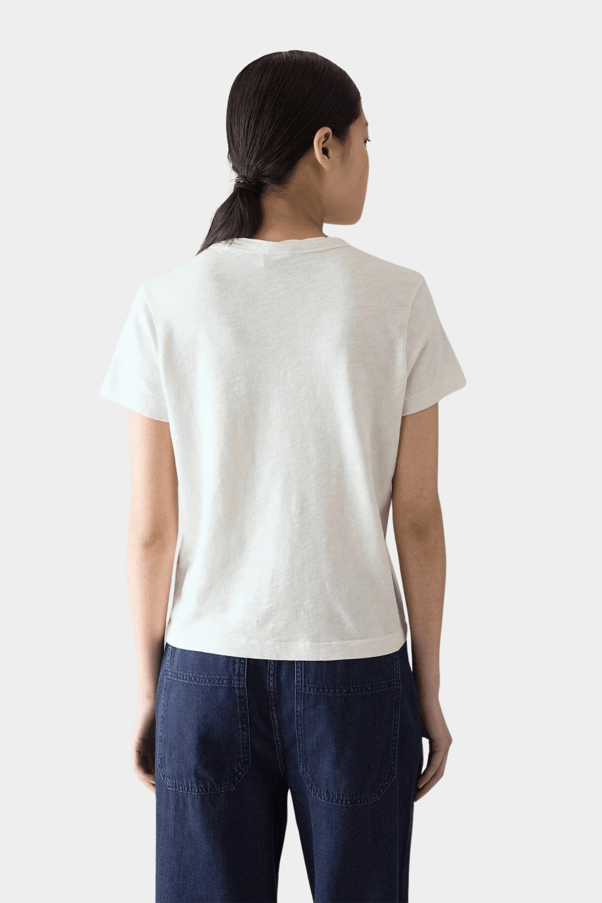 TOAST | Sadie Cotton Boy Tee In Chalk - SHOP YUCCA Shirts & Tops TOAST - YUCCA 