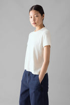 TOAST | Sadie Cotton Boy Tee In Chalk - SHOP YUCCA Shirts & Tops TOAST - YUCCA 