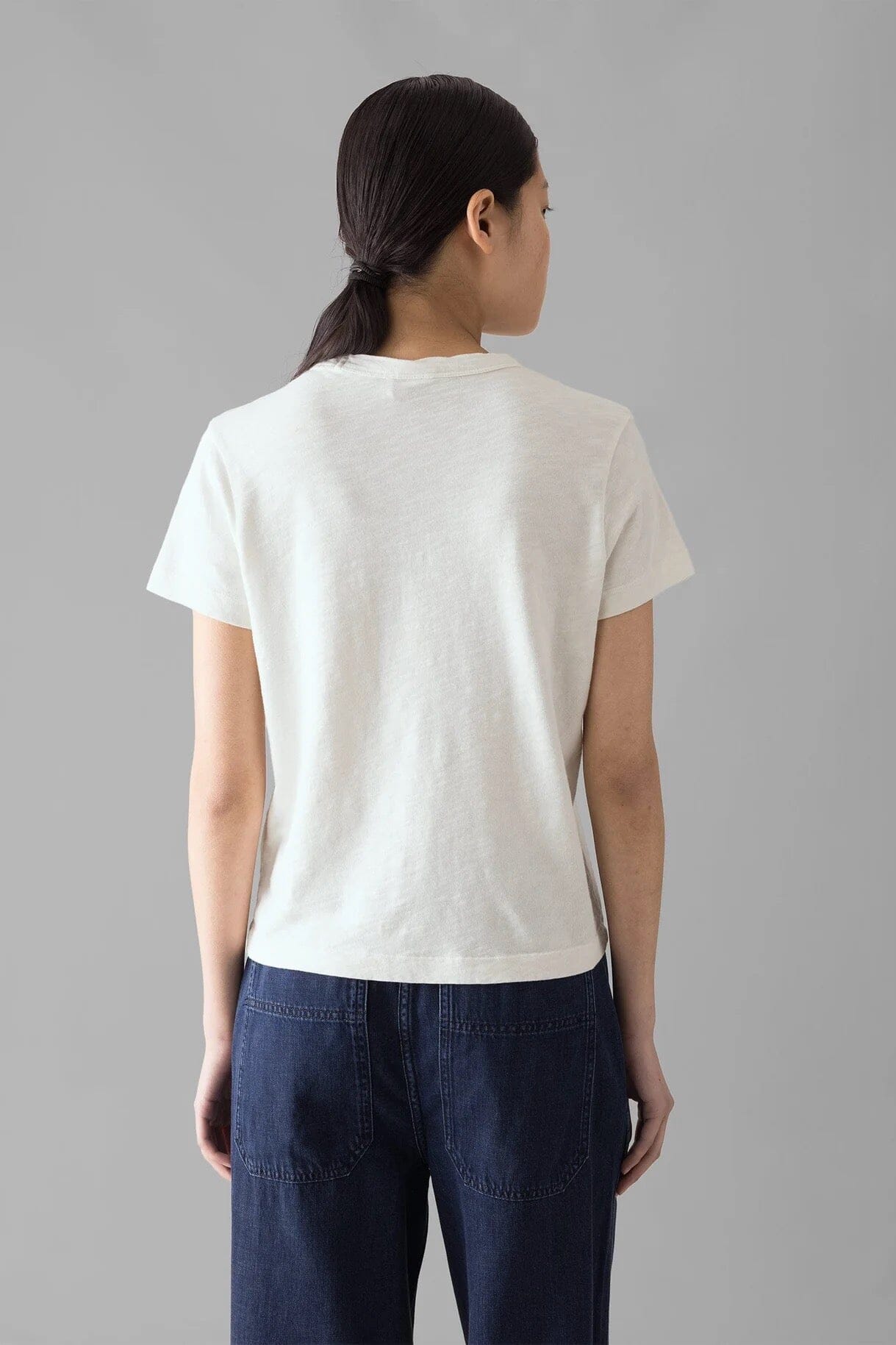 TOAST | Sadie Cotton Boy Tee In Chalk - SHOP YUCCA Shirts & Tops TOAST - YUCCA 