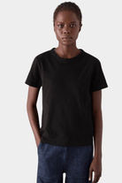 Toast | Sadie Cotton Boy Tee In Carbon Black - SHOP YUCCA Shirts & Tops TOAST - YUCCA 