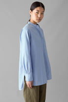 Toast | Taro Cotton Oxford Shirt In Chambray - SHOP YUCCA Shirts & Tops TOAST - YUCCA 