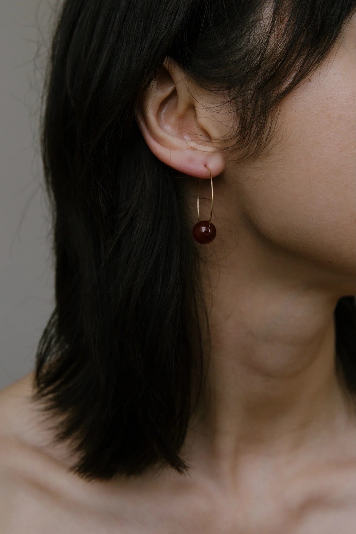 Vermeer Studio - Audrey Hoop Earrings - Earrings - YUCCA, Artistic jewelry for women, boutique near me.