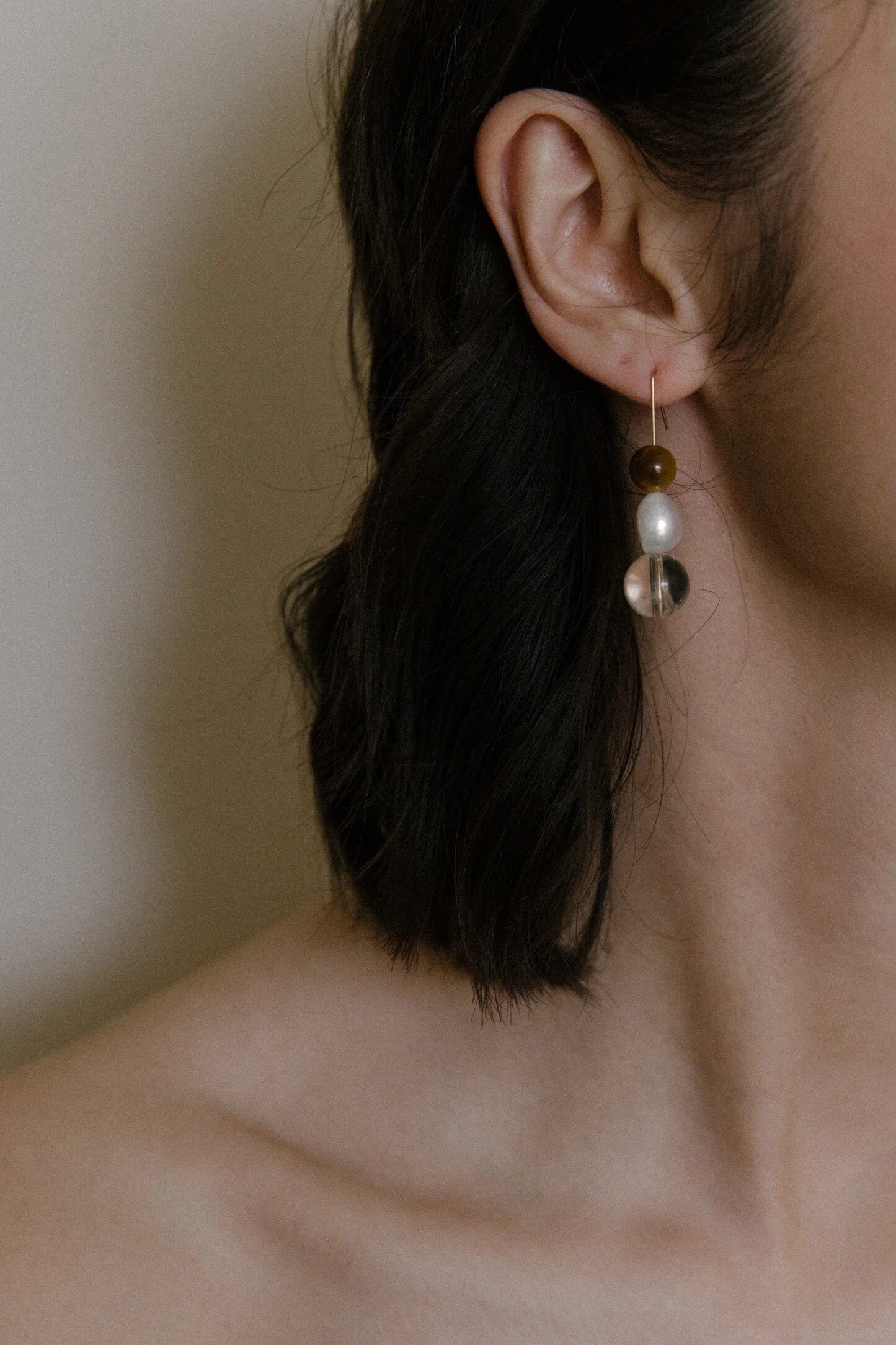 Vermeer Studio | Olive Earrings - SHOP YUCCA Earrings VERMEER STUDIO - YUCCA, Artistic jewelry for women, boutique near me, boutique stores near me, capsule wardrobe.