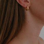 Vermeer Studio - Penelope Earrings - Gold - Earrings - YUCCA, Artistic jewelry for women, boutique near me.