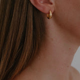 Vermeer Studio - Penelope Earrings - Gold - Earrings - YUCCA, Artistic jewelry for women, boutique near me.