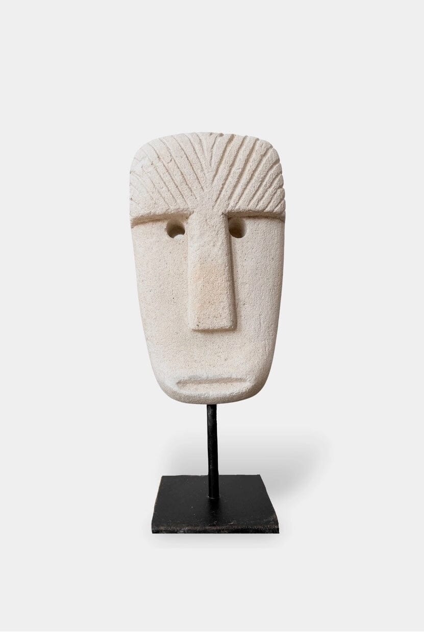 YUCCA | Wayan Sculpture- Sandstone - Objects - YUCCA, artistic home goods, boutique near me, shop local denver.