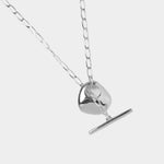 Wolf Circus Kaia necklace sterling silver toggle clasp detail close up