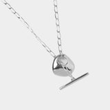 Wolf Circus Kaia necklace sterling silver toggle clasp detail close up