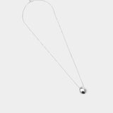 Wolf Circus Naya necklace sterling silver long chain full necklace flat lay