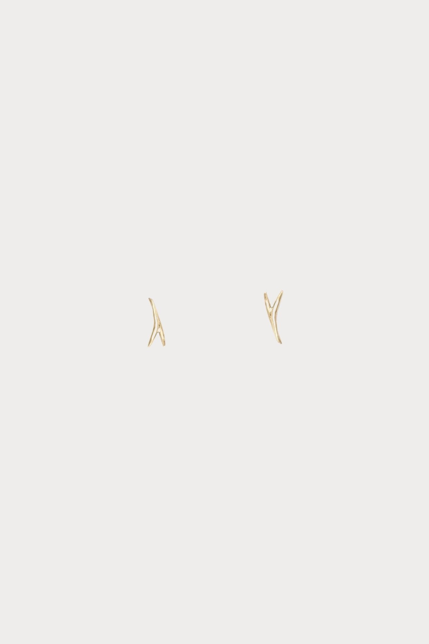 Wwake - Crossed Stick Wisp - Earrings - YUCCA, artistic jewelry for women, boutique stores near me, unique jewelry denver.