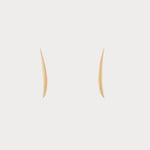 WWAKE - Stick Wisp Earring - YUCCA, minimalist fine jewelry, understated everyday jewelry, modern fine jewelry Denver.
