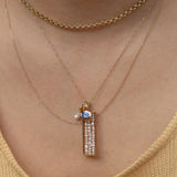 wwake | Long Metaphor Necklace - Necklaces - YUCCA, artistic jewelry for women, unique jewelry denver.