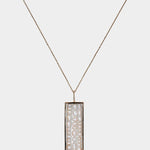 wwake | Long Metaphor Necklace - Necklaces - YUCCA, artistic jewelry for women, unique jewelry denver.