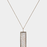 wwake | Long Metaphor Necklace - Necklaces - YUCCA, artistic jewelry for women, unique jewelry denver.