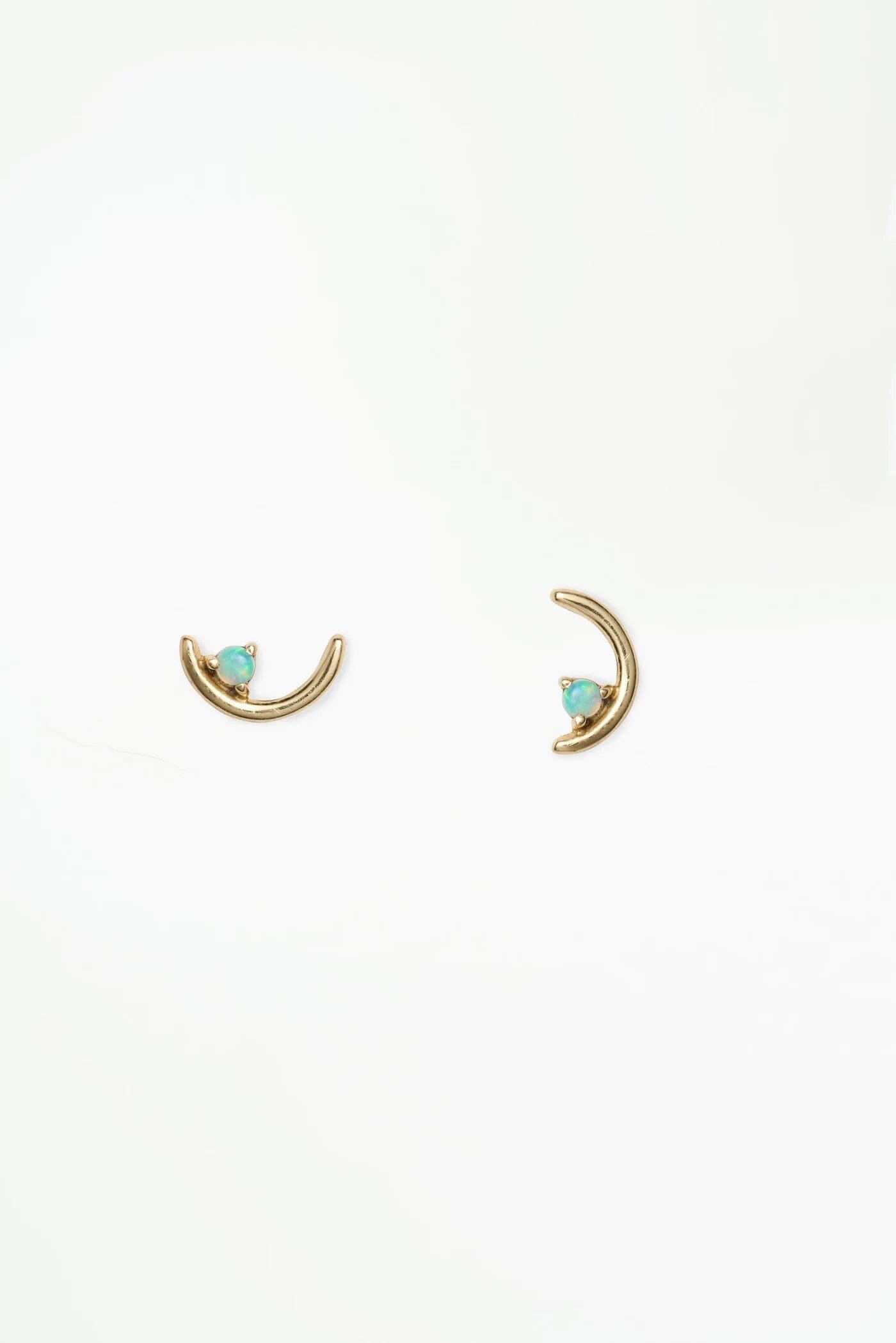 WWAKE | Offset Opal Arc Earring - SHOP YUCCA Earrings WWAKE - YUCCA 