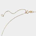 Adjustable chain and spring ring clasp on the WWAKE gemstone necklace