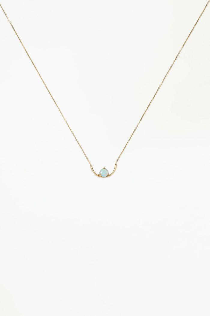 Opal Arc Necklace