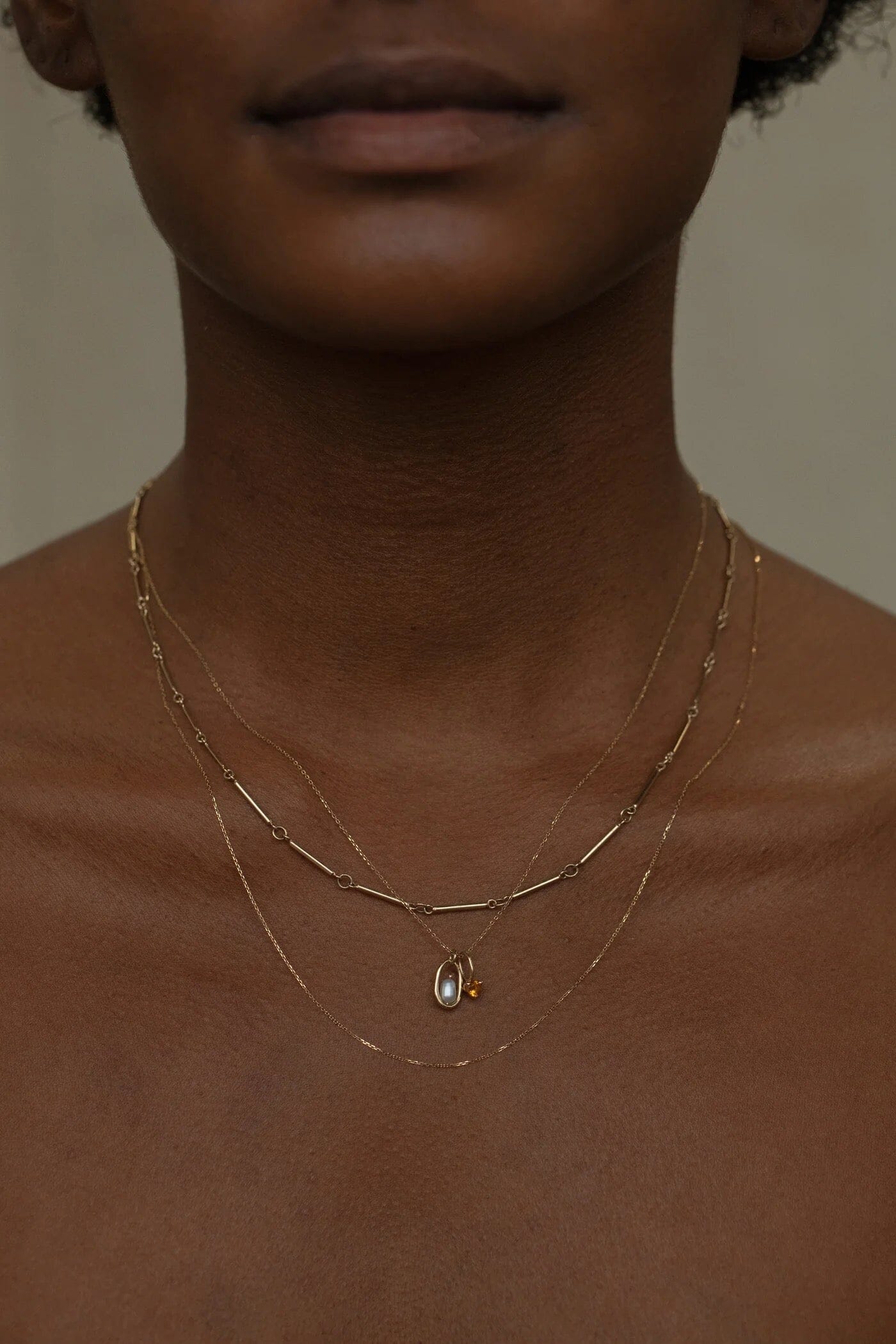 WWAKE - Pearl Droplet Necklace - Necklaces - YUCCA, boutique near me, unique jewelry denver, capsule wardrobe.