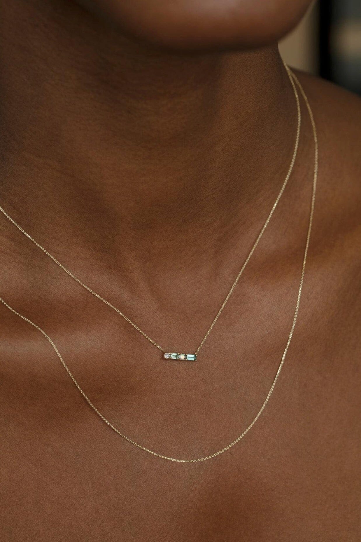 Wwake - Pillar Necklace - Necklaces - Shop All Jewelry - Yucca, boutique stores near me, unique jewelry denver.