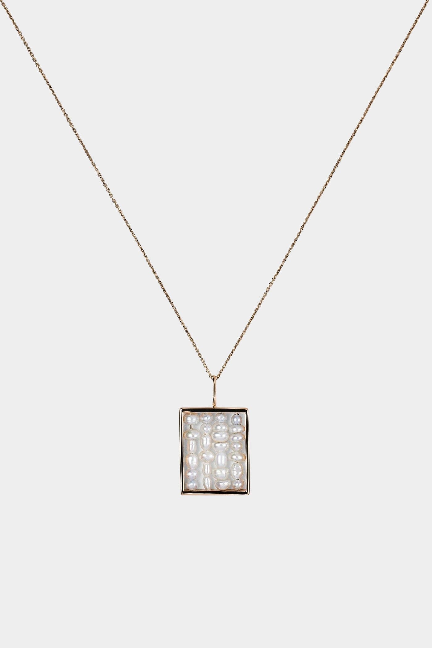 WWAKE | Small Weaving Necklace - Necklaces - YUCCA, Artistic jewelry for women, boutique near me, unique jewelry denver.