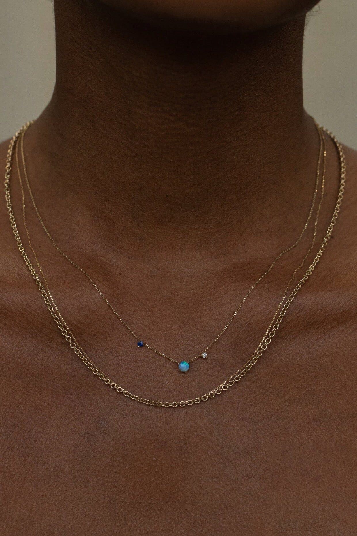 Wwake- Three Step Necklace - Necklaces - Shop All Jewelry - Yucca, boutique stores near me, unique jewelry denver.