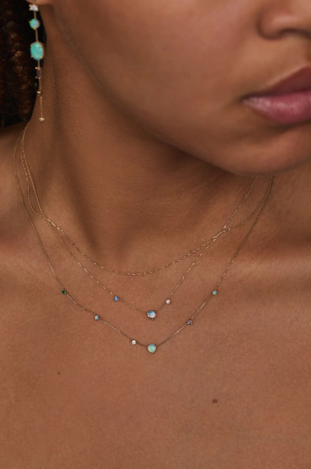 Wwake- Three Step Necklace - Necklaces - Shop All Jewelry - Yucca, boutique stores near me, unique jewelry denver.