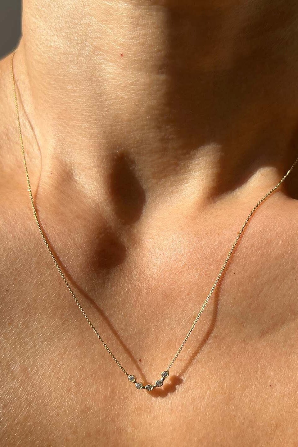 QUARRY - Cas Necklace - Necklaces - YUCCA, Artistic jewelry for women, boutique near me.