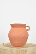 Ruby Bell Ceramics | Jug With Single Handle In Terracotta - SHOP YUCCA Sculptures & Statues RUBY BELL CERAMICS - YUCCA 