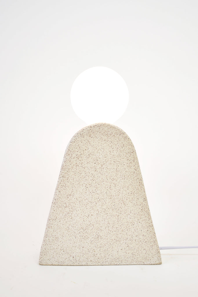 SIN Ceramics | Kanamota Table Lamp In Speckled - SHOP YUCCA Ceramic SIN CERAMICS - YUCCA 