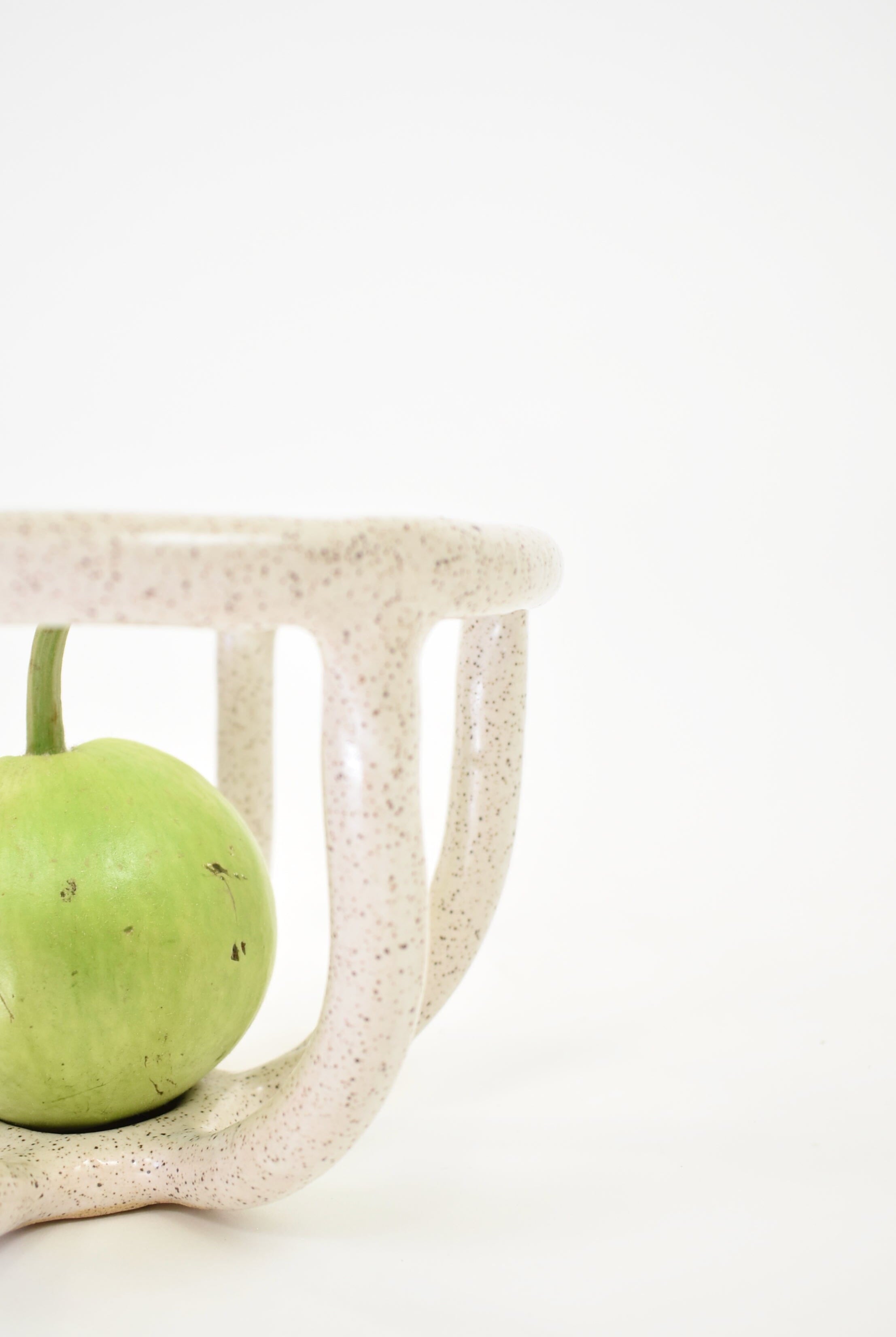 SIN Ceramics | Moth Fruit Bowl In Speckled - SHOP YUCCA Ceramic SIN CERAMICS - YUCCA 