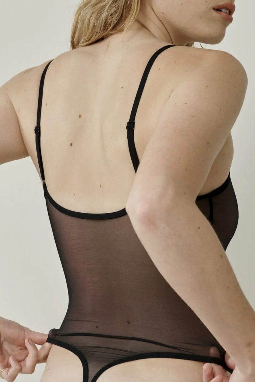 The Great Eros | Canova Bodysuit In Black - SHOP YUCCA bodysuit THE GREAT EROS - YUCCA 